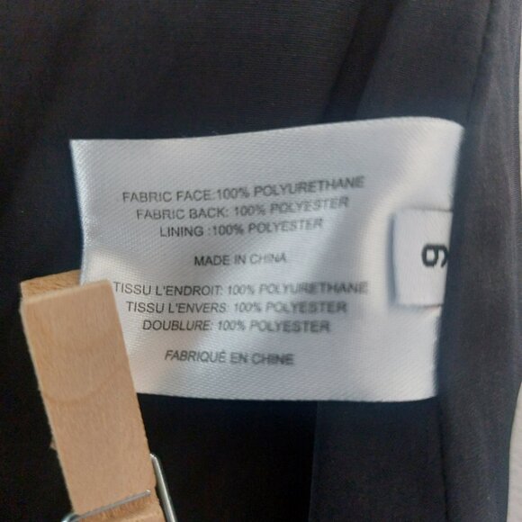 PROENZA SHOULER Faux Leather Mini Skirt 6 Beige Blush Designer Chic Like New - Picture 8 of 11